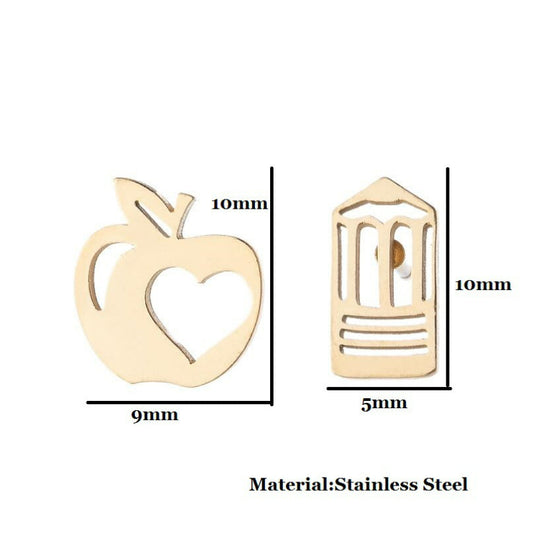 Stainless Steel Personality Earrings SS035