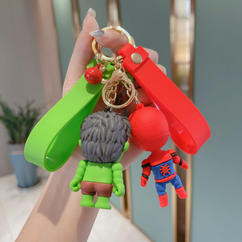 pvc silicone animation keychain （F) MIC-MRan006