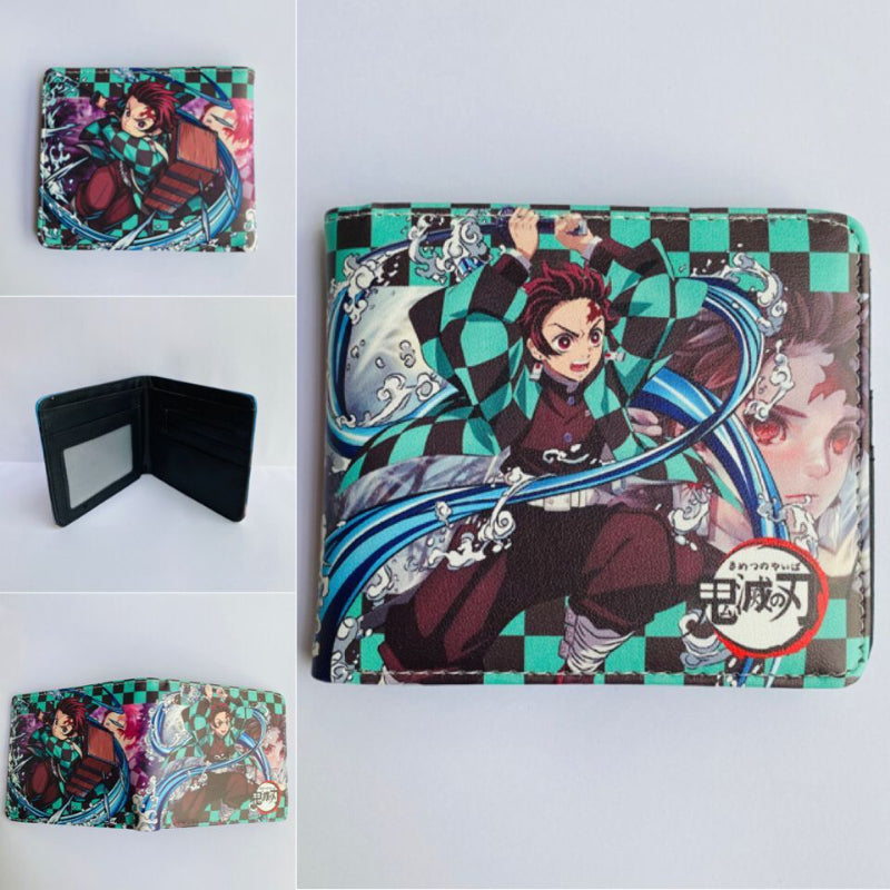 cartoon printed short PU zipper wallet (M) ChangYuan016