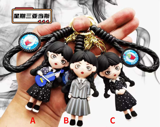 PVC cartoon character keychain MIC-MiaoY040