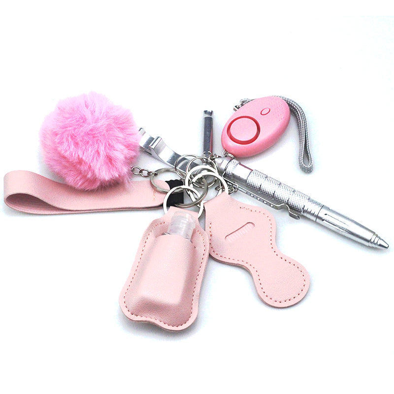 9pcs Perfume Bottle Keychain Set MOQ≥2 ChaoH013