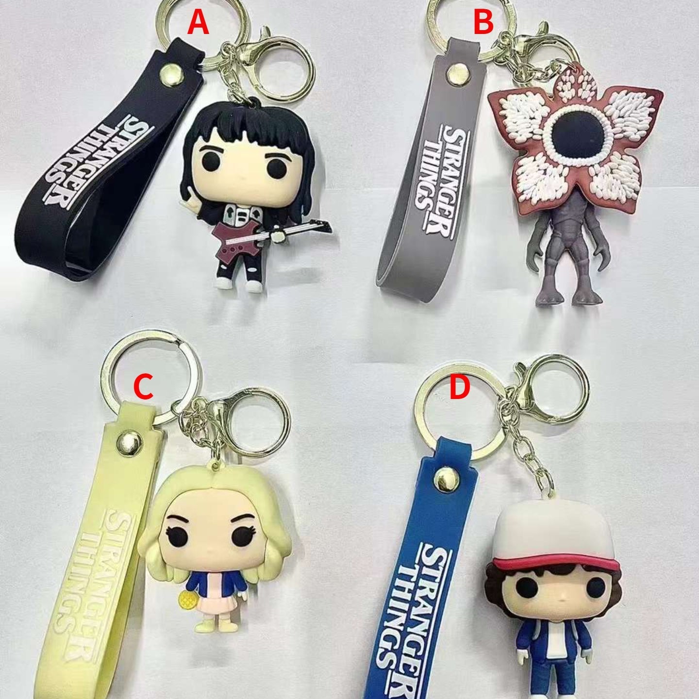 PVC cartoon character keychain MIC-MiaoY038