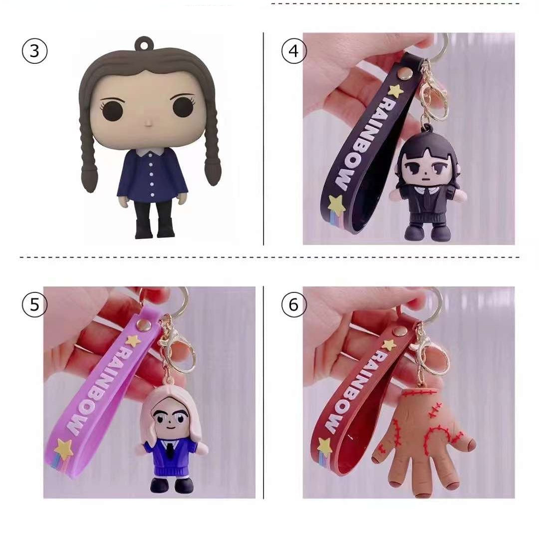 PVC cartoon character keychain MYA-MiaoY042