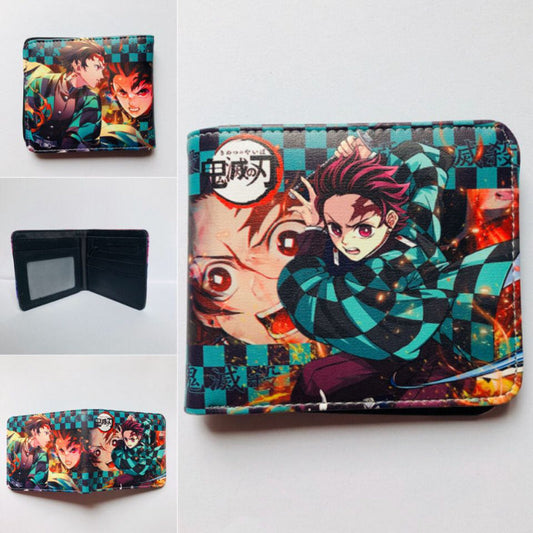 cartoon printed short PU zipper wallet (M) ChangYuan014