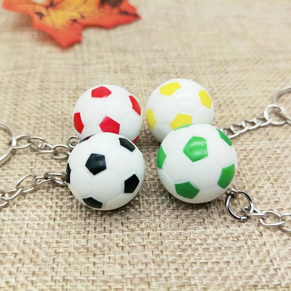 2cm plastic football Keychains MIC-YY136