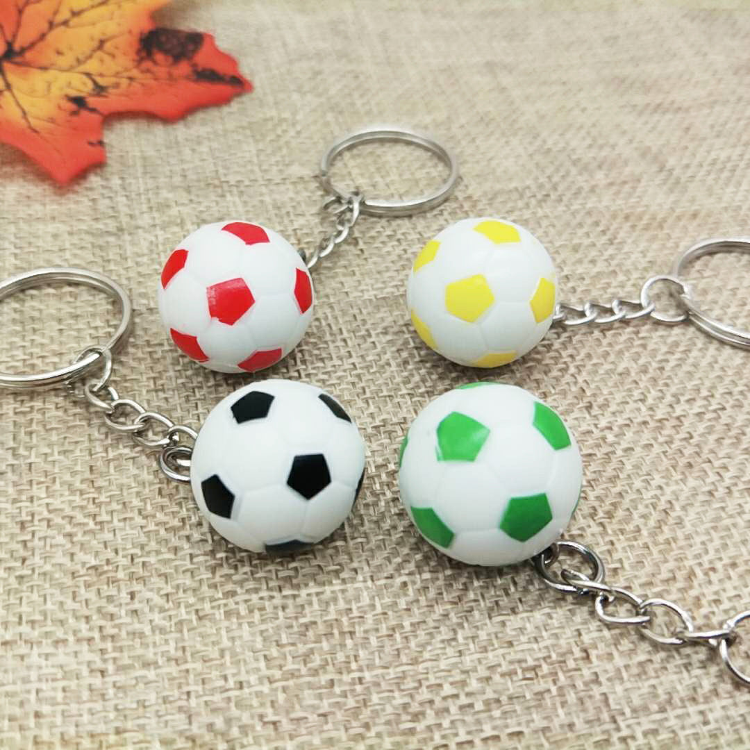 2cm plastic football Keychains MIC-YY136