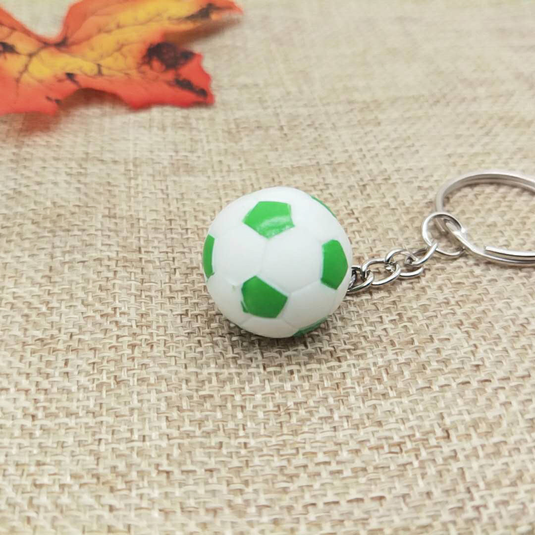 2cm plastic football Keychains MIC-YY136