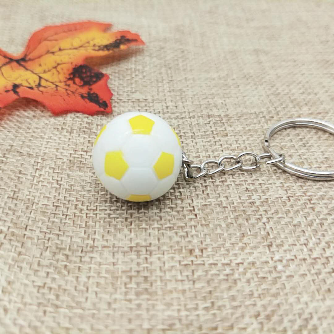 2cm plastic football Keychains MIC-YY136