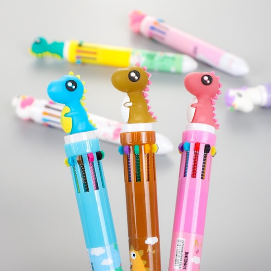 cartoon cute multicolor Plastic ballpoint pen GSYX018