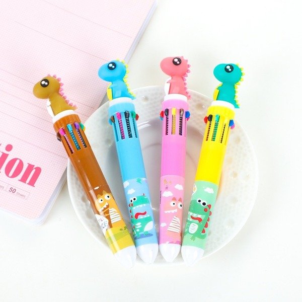 cartoon cute multicolor Plastic ballpoint pen GSYX018