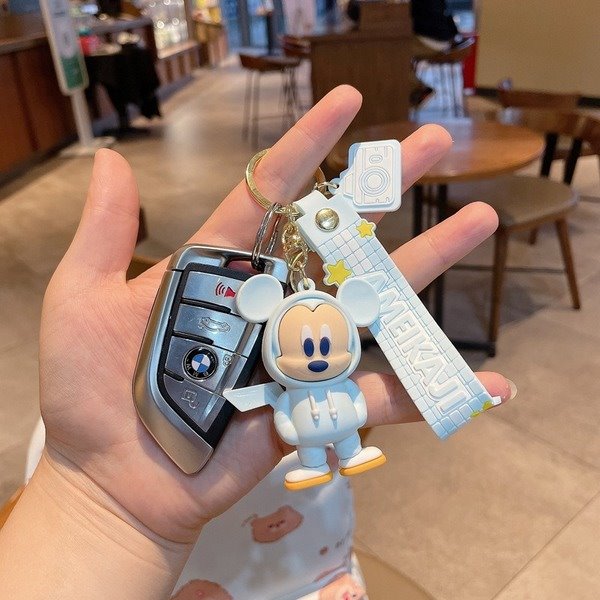 Cartoon PVC Metal Keychains JG-003