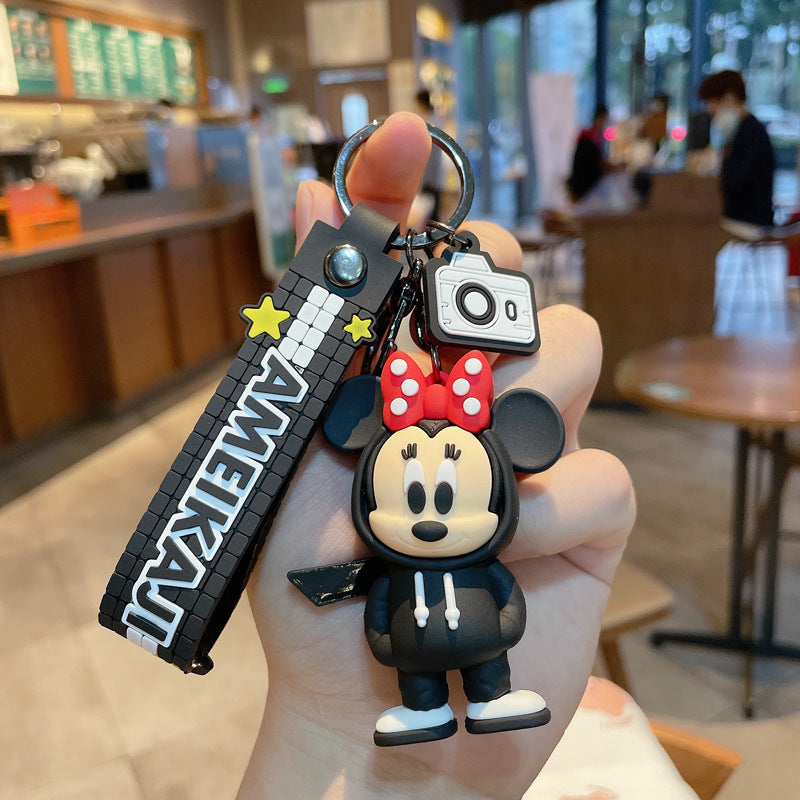 Cartoon PVC Metal Keychains JG-003