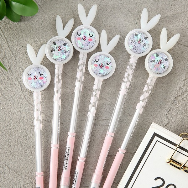 cartoon rabbit plastic ballpoint pen GSWL009