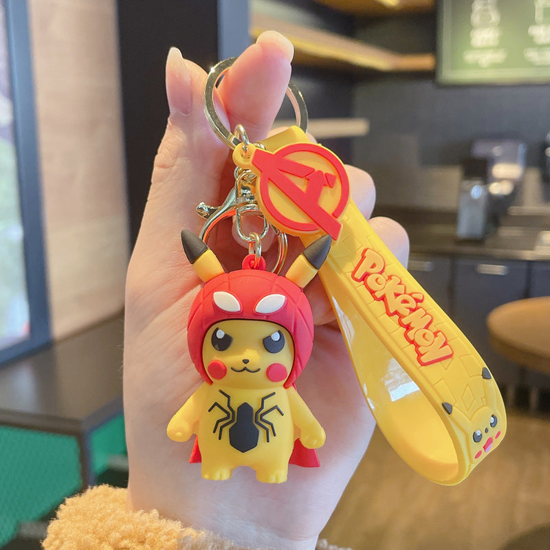 cartoon soft rubber keychain JG125