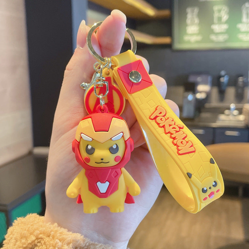 cartoon soft rubber keychain JG125