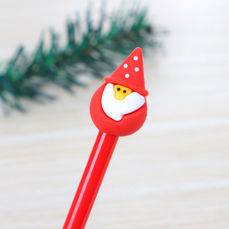 Christmas Colored Plastic Ballpoint Pen GSYX002