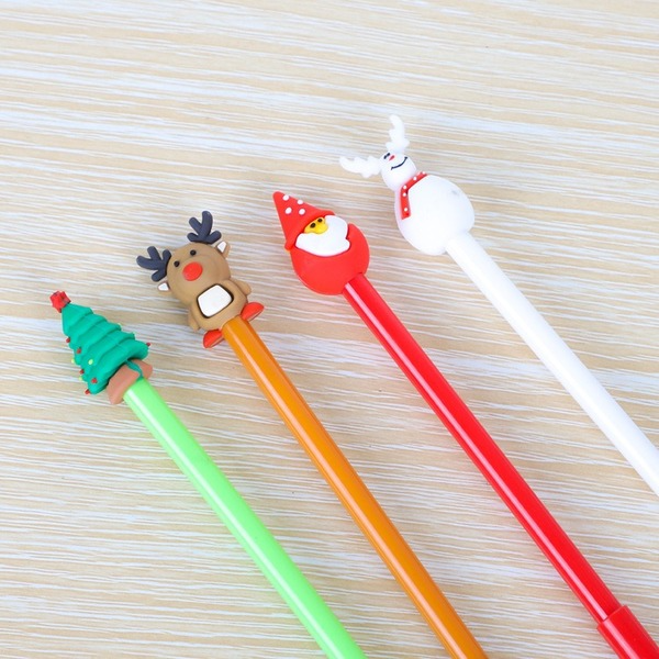 Christmas Colored Plastic Ballpoint Pen GSYX002