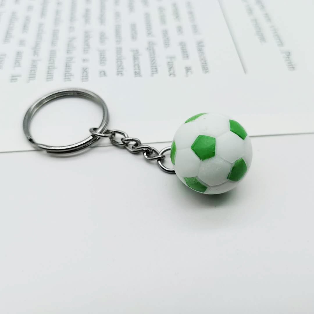 color metal football basketball football keychain MIC-YY013