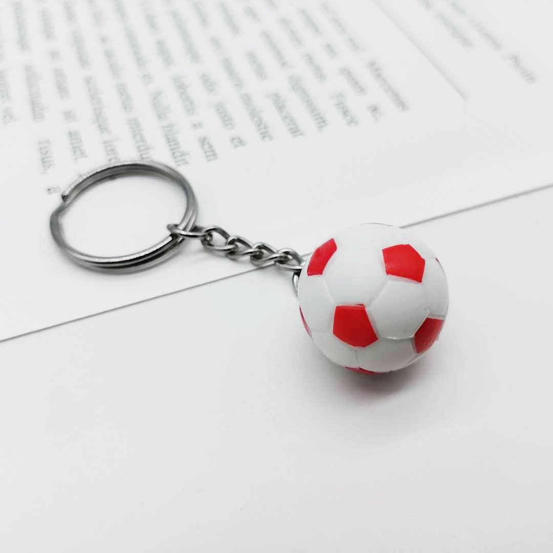 color metal football basketball football keychain MIC-YY013