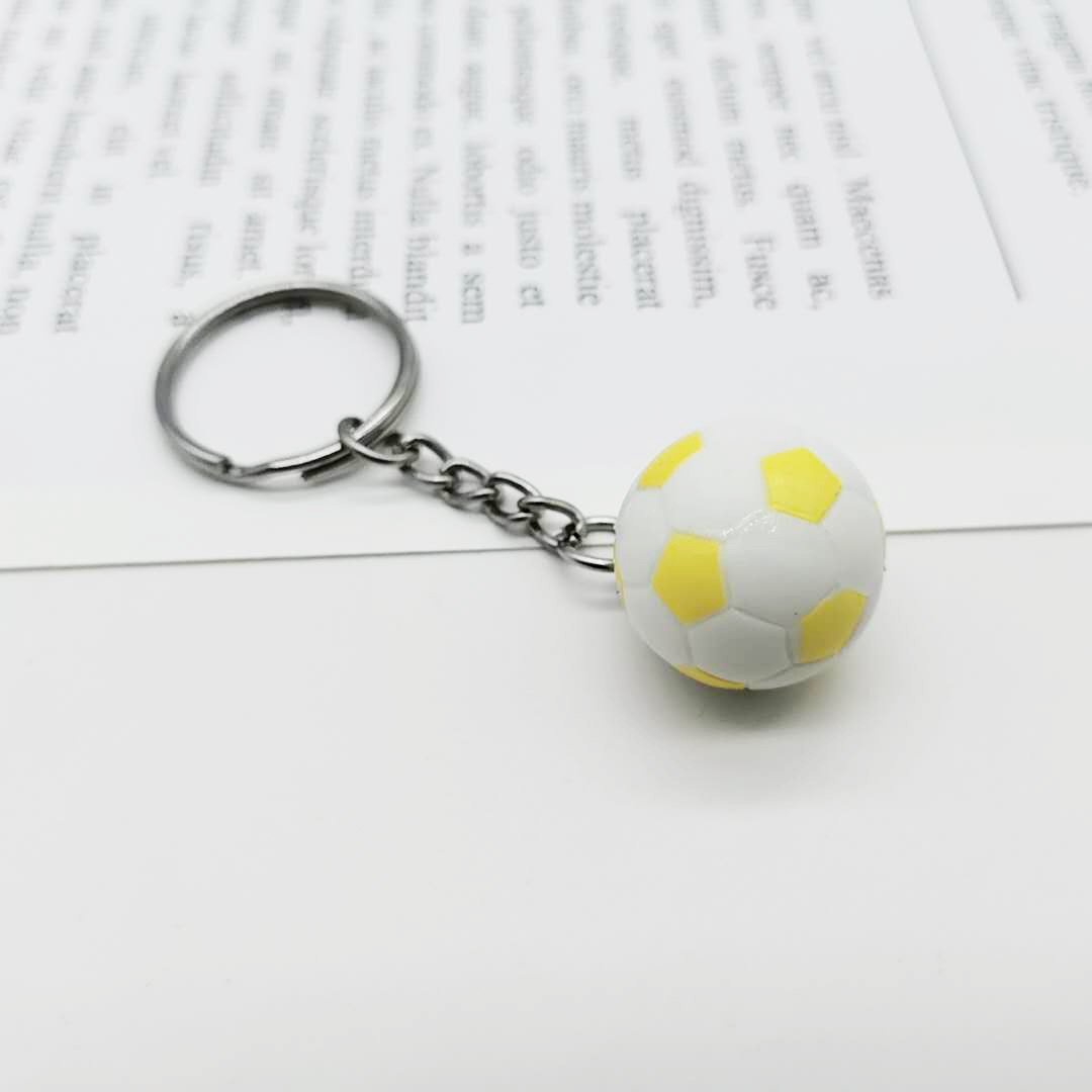 color metal football basketball football keychain MIC-YY013