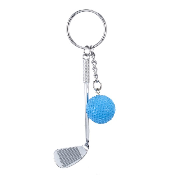 colorful metal golf keychain MIC-YY004