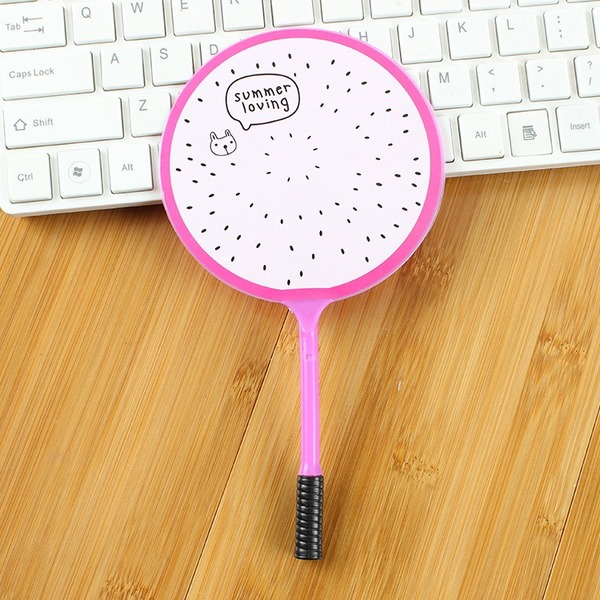 cute fan plastic ballpoint pen GSYX020