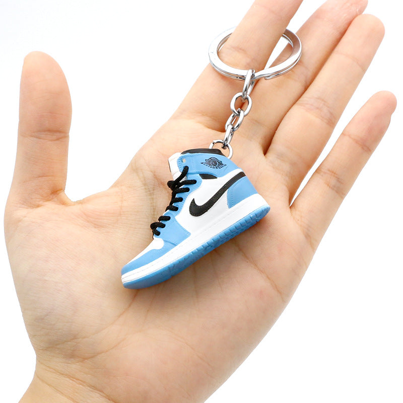 model basketball PVC shoes keychains (F) MIC-QLP003