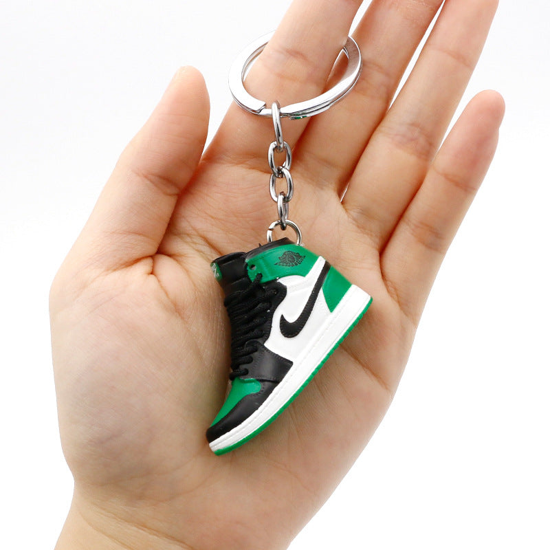 model basketball PVC shoes keychains (F) MIC-QLP003