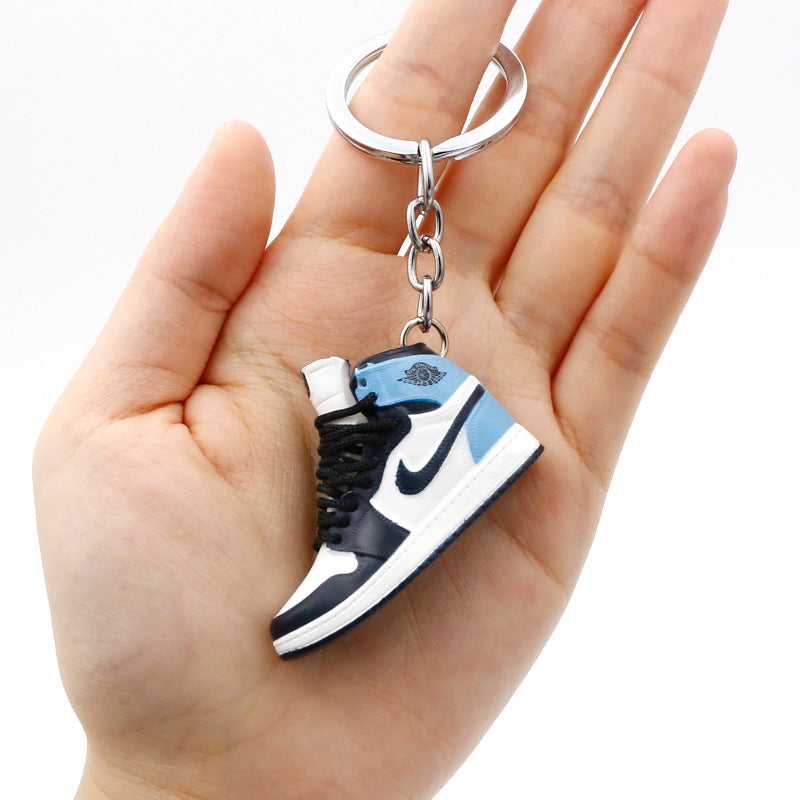 model basketball PVC shoes keychains (F) MIC-QLP003