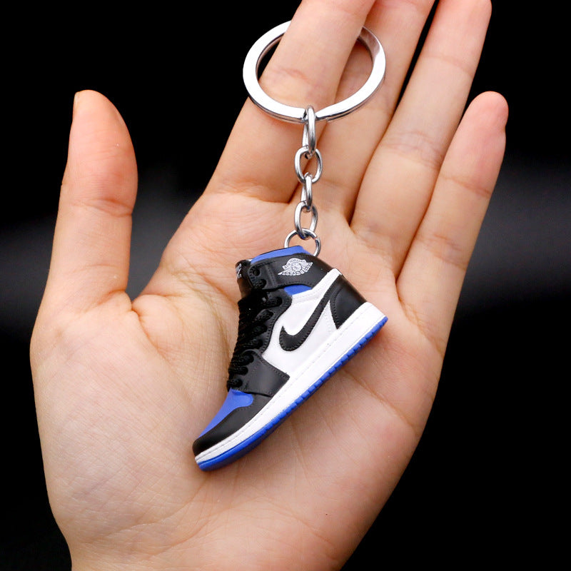 model basketball PVC shoes keychains (F) MIC-QLP003