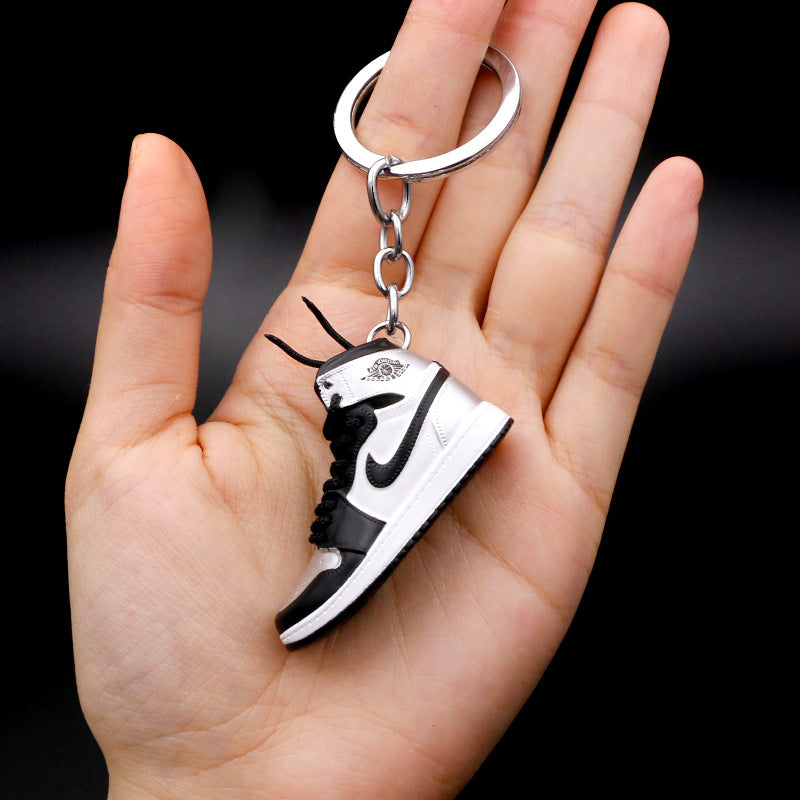 model basketball PVC shoes keychains (F) MIC-QLP003