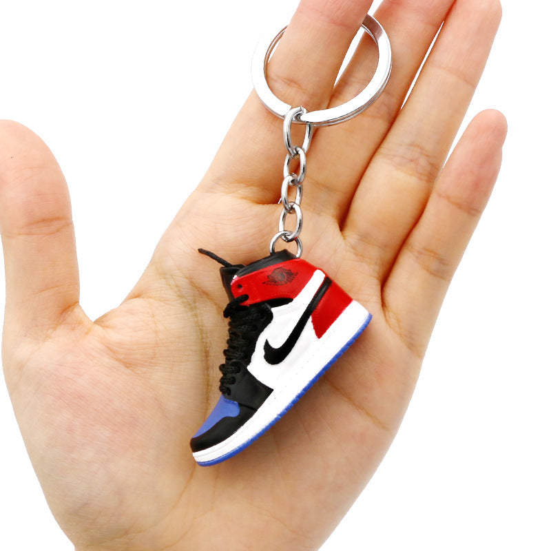 model basketball PVC shoes keychains (F) MIC-QLP003