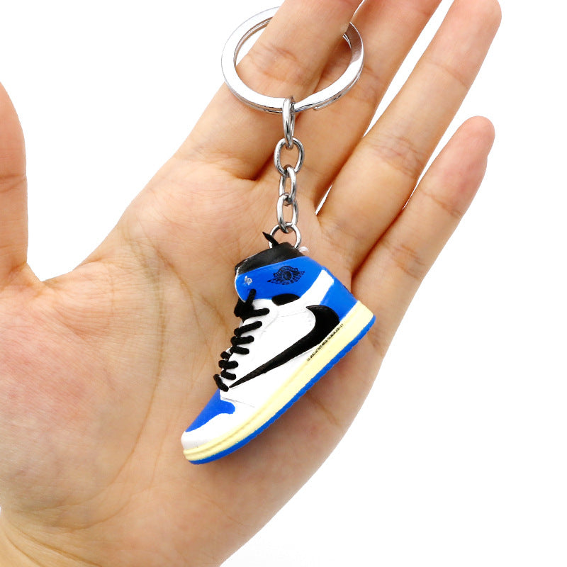 model basketball PVC shoes keychains (F) MIC-QLP003