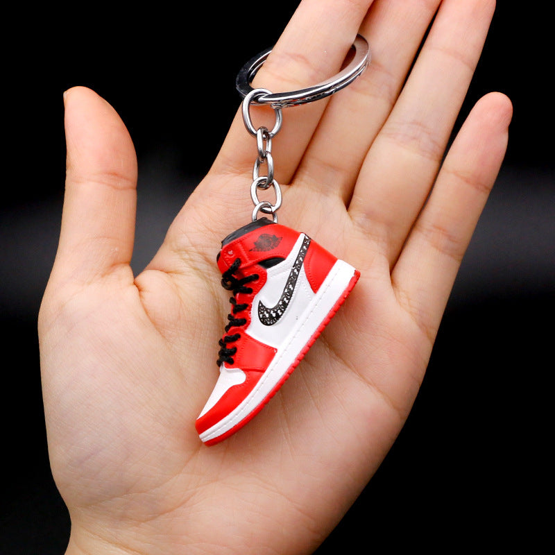 model basketball shoes PVC keychains MIC-QLP004