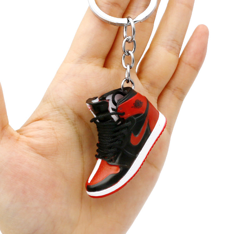 model basketball shoes PVC keychains MIC-QLP004