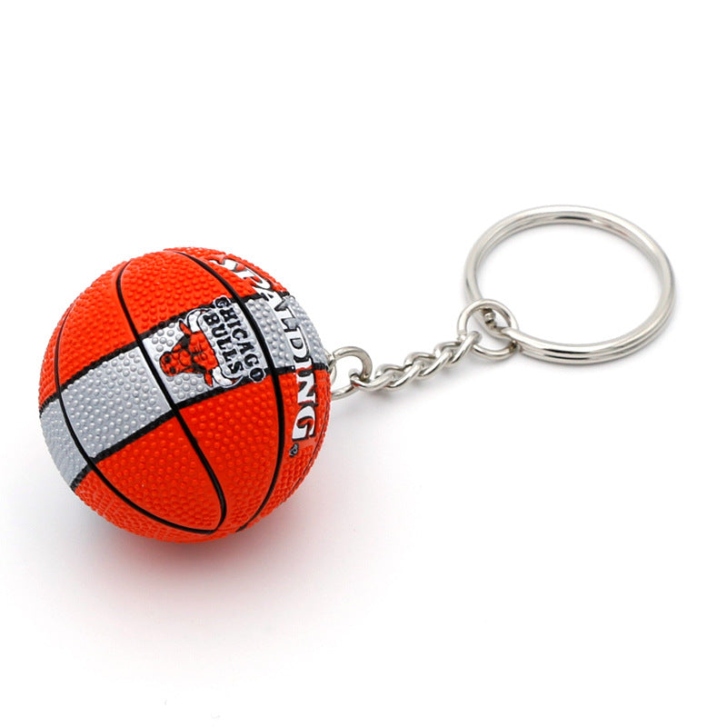 PU basketball keychains MIC-QLP009