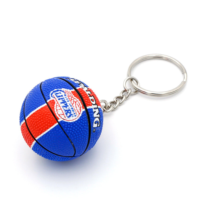 PU basketball keychains MIC-QLP009