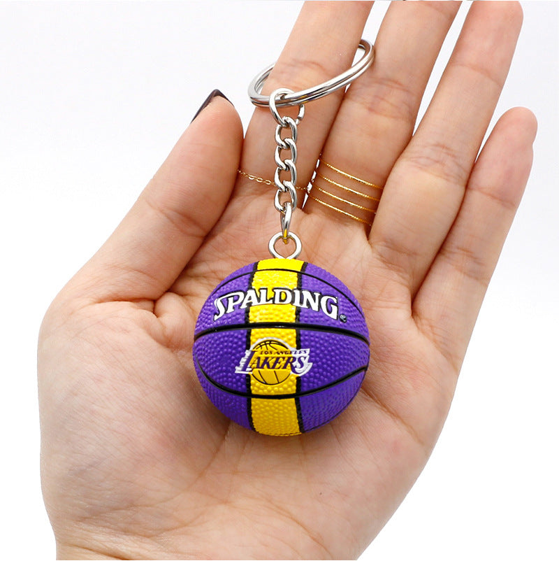 PU basketball keychains MIC-QLP009