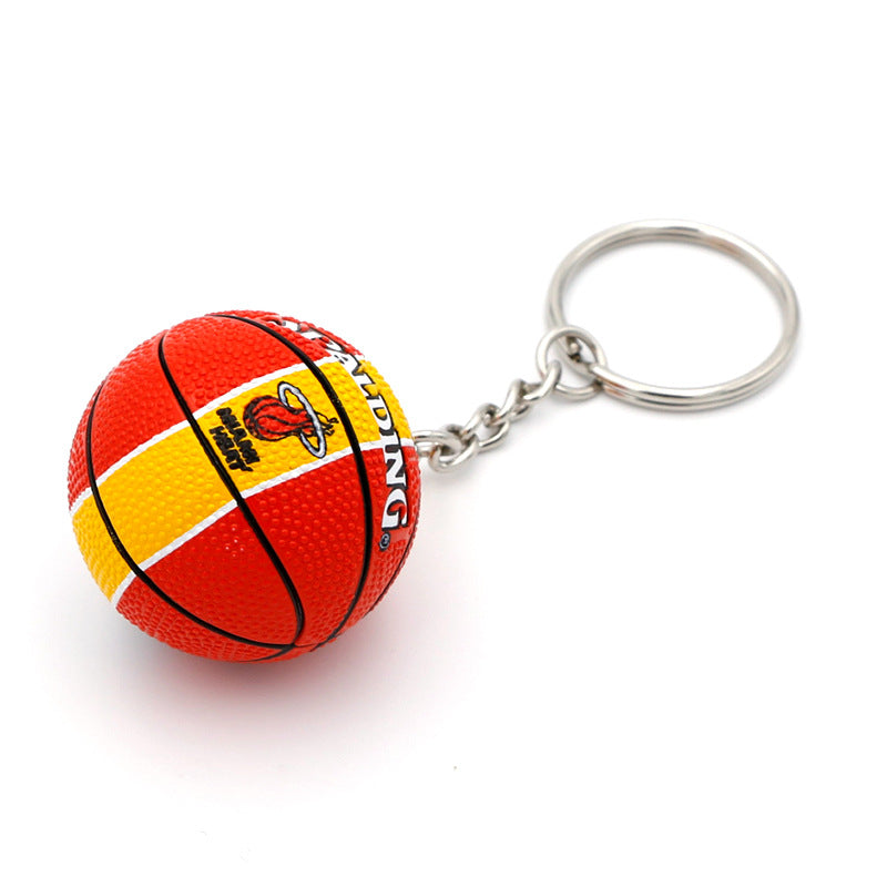 PU basketball keychains MIC-QLP009