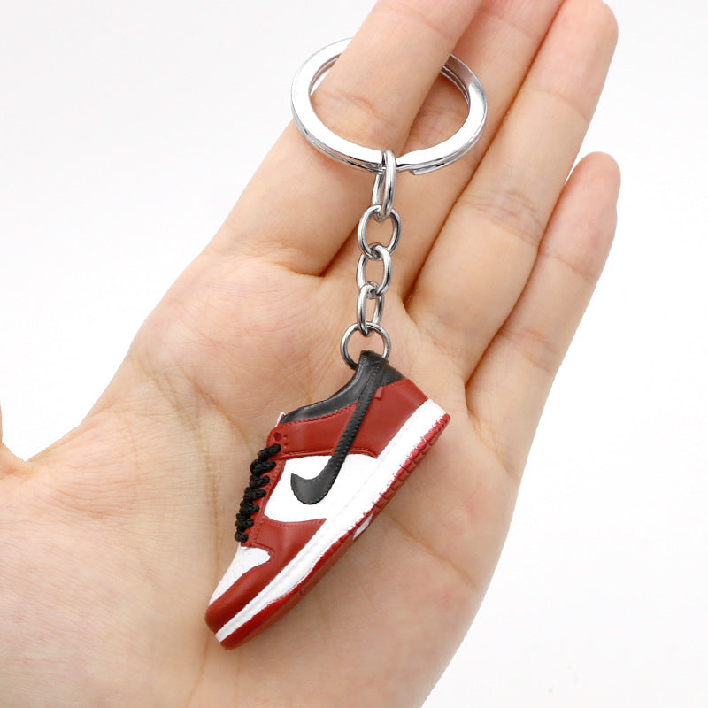 PVC skateboard shoes keychains MIC-QLP017