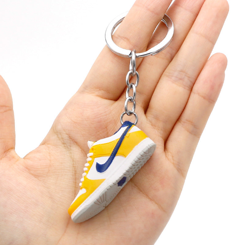 PVC skateboard shoes keychains MIC-QLP017