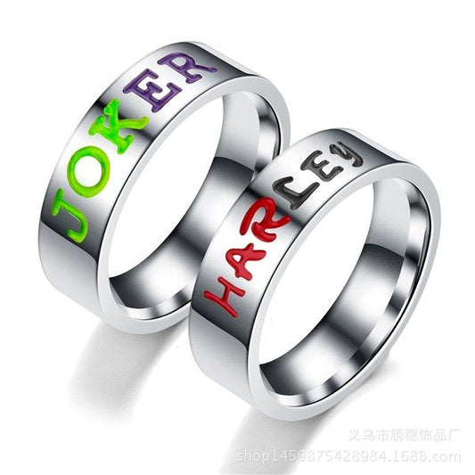 Stainless steel HARLEY ring TS008