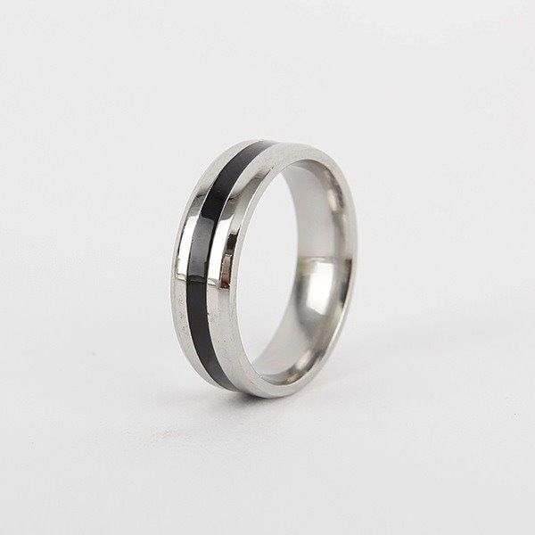 Stainless steel magic rubber ring TS019