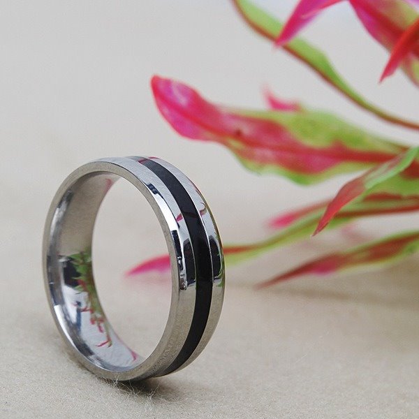 Stainless steel magic rubber ring TS019