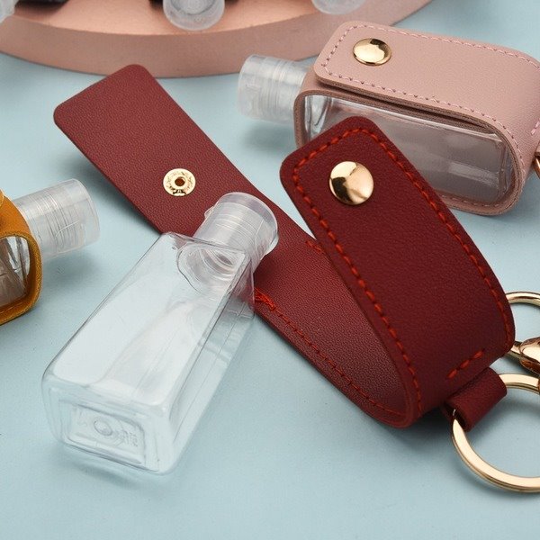 sub-bottling leather keychain MIC-KC-WS029