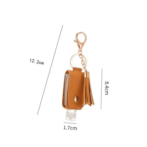 sub-bottling leather keychain MIC-KC-WS029