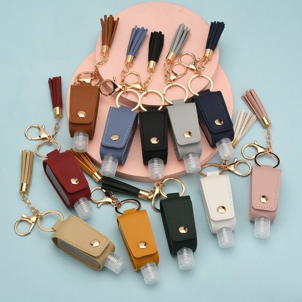 sub-bottling leather keychain MIC-KC-WS029