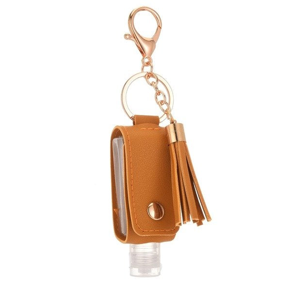 sub-bottling leather keychain MIC-KC-WS029