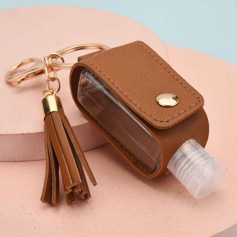 sub-bottling leather keychain MIC-KC-WS029