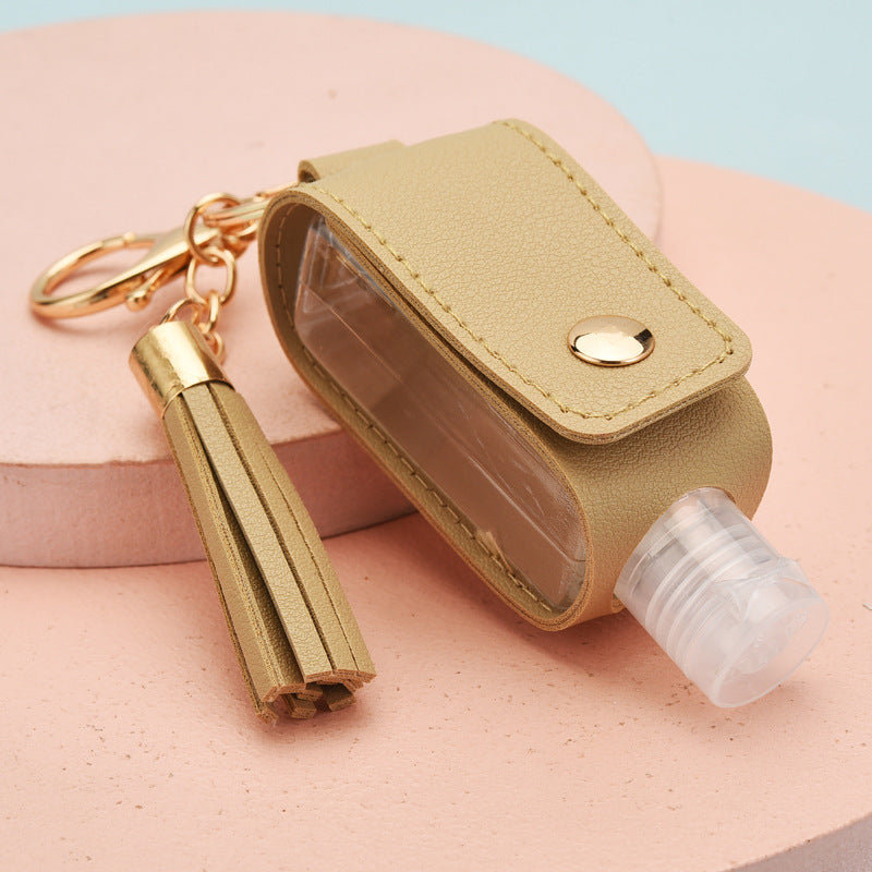 sub-bottling leather keychain MIC-KC-WS029